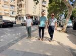 El Ayuntamiento de Cceres renueva el pavimento de la Avenida de Cervantes 