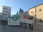 APAG Extremadura Asaja inicia protesta ante Presidencia para pedir ayudas cereal invierno