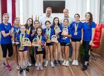 Rodrguez Osuna recibe a deportistas y entrenadoras del Club Gimnasia Artstica Mrida