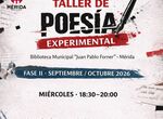 Biblioteca Municipal Juan Pablo Forner de Mrida retoma el Taller de Poesa Experimental