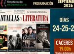 Filmoteca de Extremadura y Escribidores renen a destacadas figuras del cine y literatura