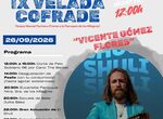 Cofrada de las Tres Cadas de Mrida celebra la IX Velada Cofrade Vicente Gmez Flores 