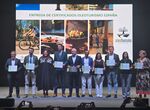 Provincia Badajoz recibe acreditacin como destino certificado de la Red de Rutas de AOVE