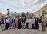 Inaugurado el monumento dedicado al Padre Rafael en Badajoz