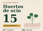 Abierto el plazo de solicitudes para los Huertos de Ocio de la UP de Cceres