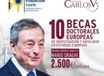 Fundacin Yuste convoca 10 becas Premio Europeo Carlos V Mario Draghi
