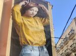 Cceres estrena mural Matilda para concienciar sobre inclusin social y economa verde