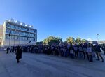 Empleados pblicos Admon Gral se concentran en Mrida por equiparacin salarial digna