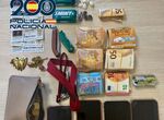 Dos detenidos cuando circulaban a la salida de Badajoz con diversos tipos de droga