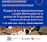 Fempex analizar el papel de las administraciones locales tras crisis Covid19