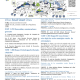 Agenda Digital celebrar el prximo jueves el VI Foro Small Smart City 
