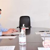 Olga Garca aborda los fondos Next Generation con el presidente de la Fempex