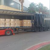 Ayuntamiento Mrida Diputaciones y Asamblea envan triler material a Comunitat Valencia