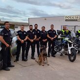Parte hacia Valencia el primer grupo de agentes de la Polica Local de Mrida