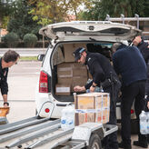 El alcalde de Mrida reconoce el trabajo de la Polica Local desplazada en Valencia