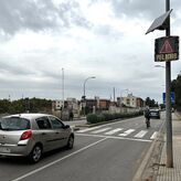 Polica Local Mrida instala dos sistemas de control de velocidad de carcter pedaggico