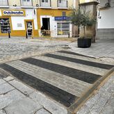 El lunes comienzan las obras de mejora en los pasos de peatones de la calle Cava en Mrida