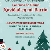 La Federacin AAVV de Mrida organiza concurso de dibujo sobre la Navidad en los barrios 