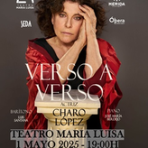 Charo Lpez vestir el teatro de poesa y msica con el recital Verso a Verso en Mrida