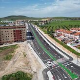 Tramo 22 kms en el acceso norte a Mrida por la N630 se abre a peatones y ciclistas