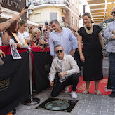 El vinilo de Bryan Adams ya brilla en Camino de la Msica de Mrida