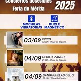 Conciertos de la Feria de Mrida sern accesibles con bucle magntico y mochila vibratoria