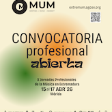 Las X Jornadas Profesionales de la Msica en Extremadura se celebrarn en abril en Mrida 