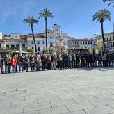 Mrida se suma al minuto de silencio por el Da Europeo de las Vctimas del Terrorismo