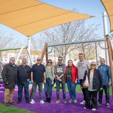 Seis barriadas de Mrida estrenan nuevas reas de juegos infantiles y saludables 