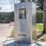 Mrida ofrece la primera fuente en la ciudad de agua refrigerada para botellas 