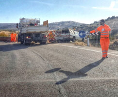 La DGT inicia este lunes una campaa de control de tramos de carreteras en obras