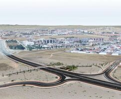 La nueva pasarela peatonal de la ronda sureste de Cceres tendr 165 metros 