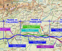 Transportes desbloquea lnea Alta Velocidad MadridExtremadura con estudio paso por Toledo
