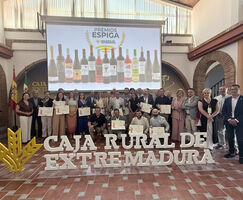 El vino Vizana Tempranillo de Viticultores de Barros Gran Espiga 2026 de Caja Rural
