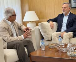 Director Fundacin Yuste inicia reuniones con instituciones para abrir vas cooperacin