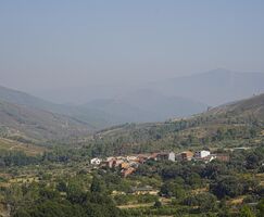 Estabilizado el incendio forestal en Las Hurdes 
