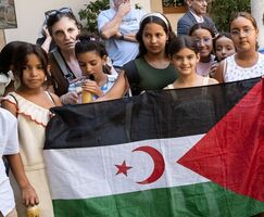 135 nios saharauis ponen fin a un verano lleno de experiencias en Extremadura