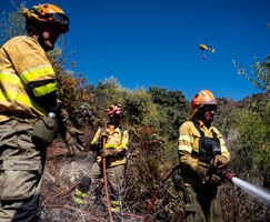 La poca de peligro alto de incendios forestales en Extremadura acaba este jueves