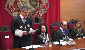 Colegio de Mdicos de Cceres nombra Colegiado de Honor al Fiscal Superior de Extremadura