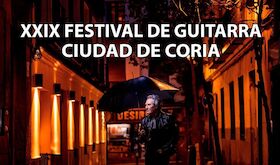 Miguel Ros abrir el XXIX Festival Internacional de Guitarra Ciudad de Coria 