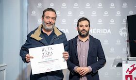 Cachicho Casa Benito ganador voto del pblico en Ruta de la Tapa Gourmet 2025 de Mrida