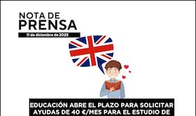 Abierto plazo de solicitud de ayudas de 40 al estudio de ingls en horario extraescolar