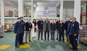 Mateos destaca la labor del Banco de Alimentos de Cceres con las personas ms vulnerables