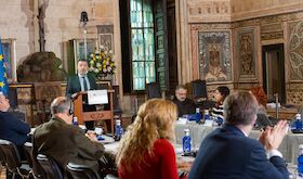 Seminario sobre impacto de la UE en vida de personas con discapacidad en Fundacin Yuste