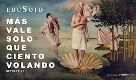 Edu Soto lleva su espectculo Ms vale solo que ciento volando Revolution a Plasencia