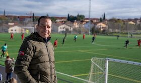 Fernndez Calle va a ver partido de su hijo en jornada de reflexin con familia y amigos