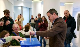  Gallardo reivindica voto masivo como defensa de la democracia y del futuro de Extremadura