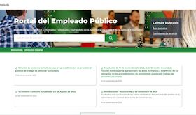 Junta pone en marcha un nuevo Portal del Empleado Pblico ms moderno e intuitivo