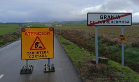 Ocho carreteras de Extremadura permanecen cortadas al trfico a causa del temporal