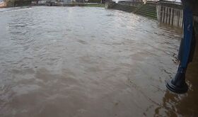 En la tarde sbado preocupaba la evolucin de los caudales en Moraleja y Coria 